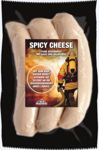 Bild - Erste Hilfe für die Jugendfeuerwehr mit der Gutfleisch Spicy Cheese Feuerwehr Bratwurst