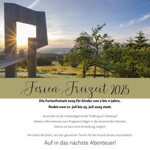 Bild - Ferienfreizeit 2025 vom 21.07. bis 25.07.2025