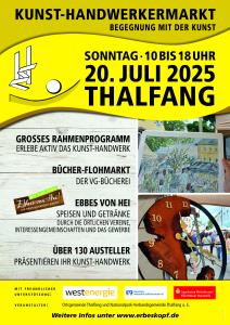 Bild - 20. Juli Kunst-Handwerkermarkt Thalfang