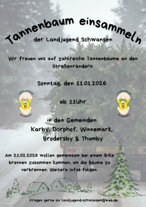 Bild - Tannenbau einsammeln