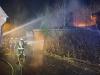 Bild - Ehemaliges Wirtschaftsgebäude brennt in Gokels nieder