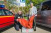 Bild - Feuerwehren im Kreis werden mit Löschdecken für E-Autos ausgestattet
