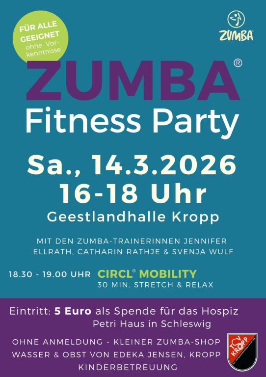 Zumba Party für den guten Zweck
