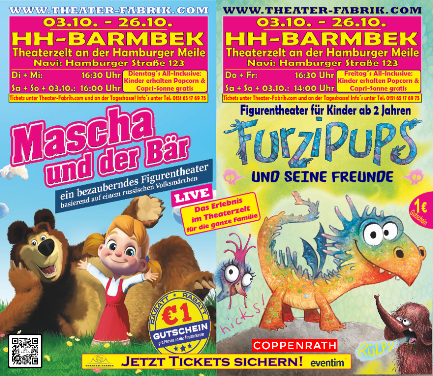 Furzipups Mascha Hamburg Barmbek Puppentheater