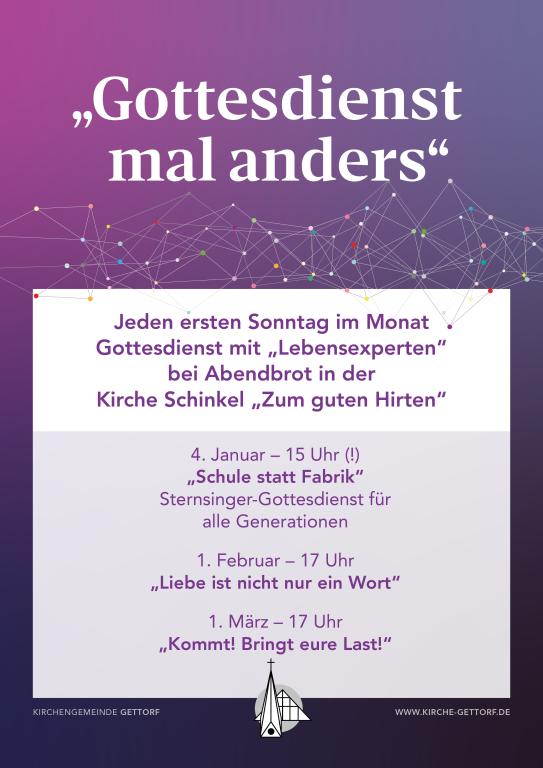 Gottesdienst "mal anders", Kirche Zum Guten Hirten, Pastorin Noffke