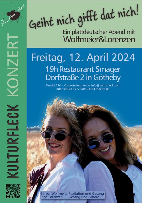 Plattdeutscher Abend mit Wolfmeier & Lorenzen beim KulturFleck e.V.