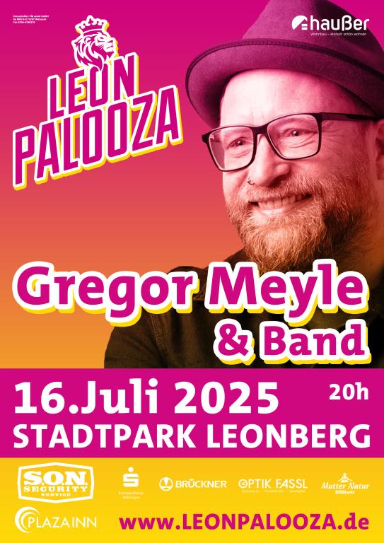 Leonpalooza Festival mit Gregor Meyle
