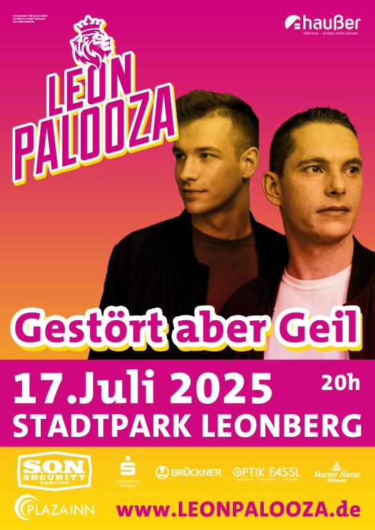 Leonpalooza Festival mit Gestört aber GeiL