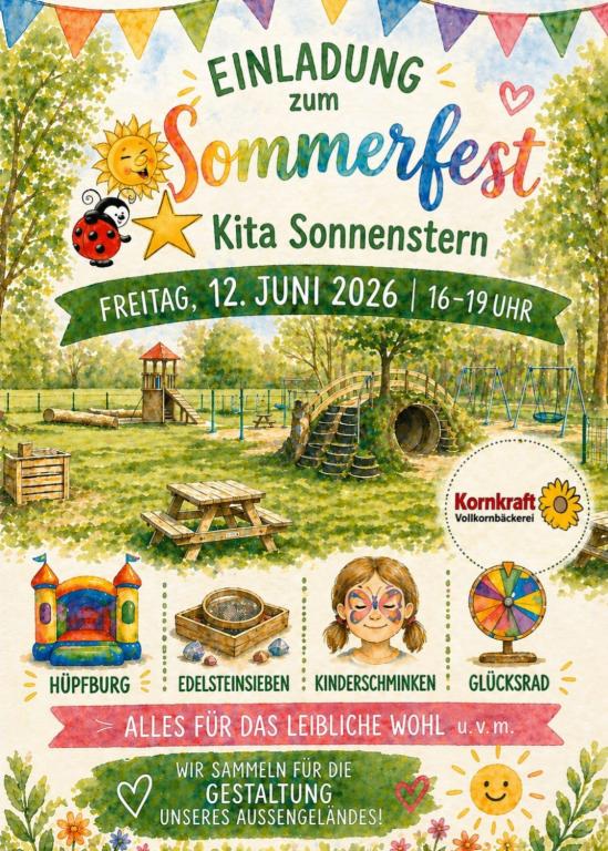 KiTa Sommerfest - Sonnenstern, Schinkel