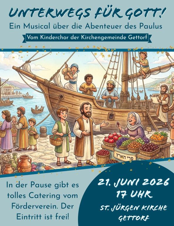 Kindermusical: "Unterwegs f&uuml;r Gott"
