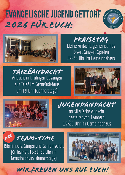 Jugendandacht im Gemeindehaus