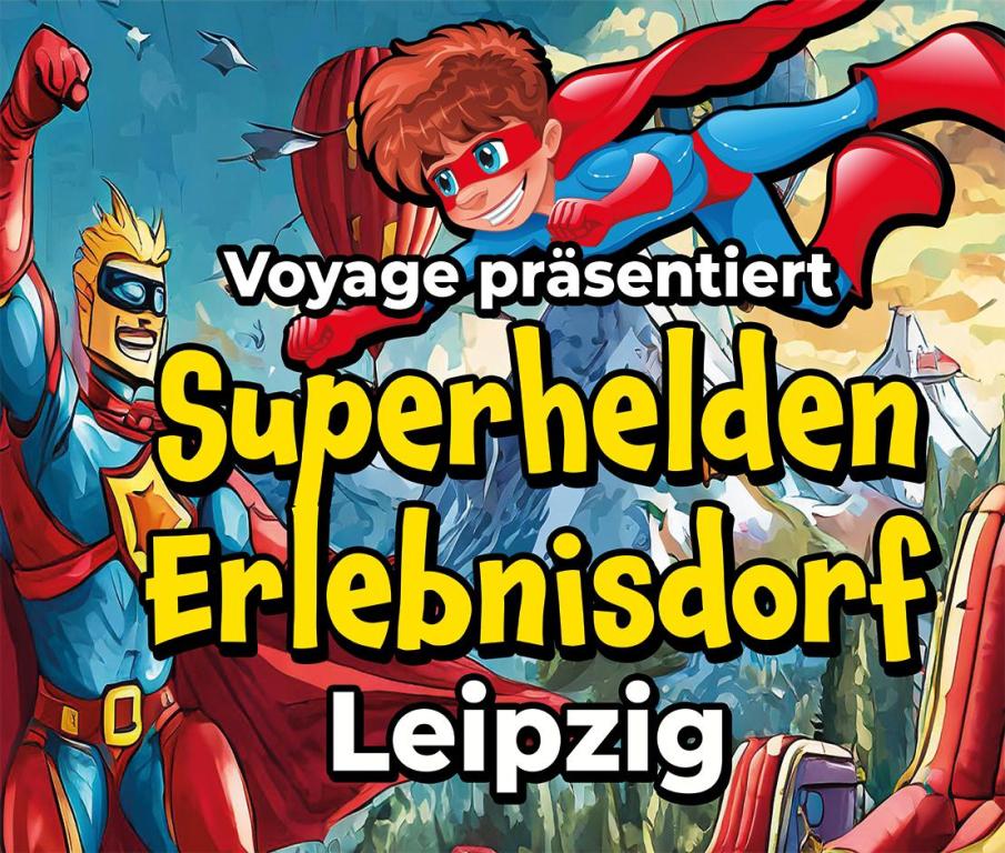 SUPERHELDEN ERLEBNISDORF LEIPZIG