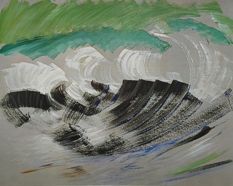 Siegward Sprotte, Farbfolgen schaffen Landschaft