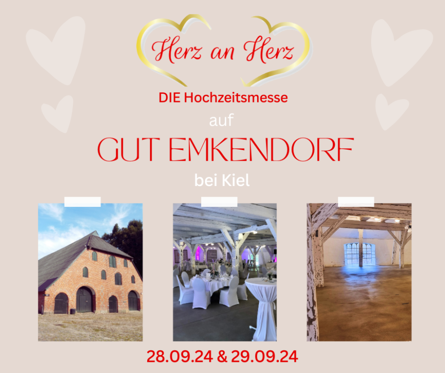 Hochzeitsmesse Herz an Herz Gut Emkendorf