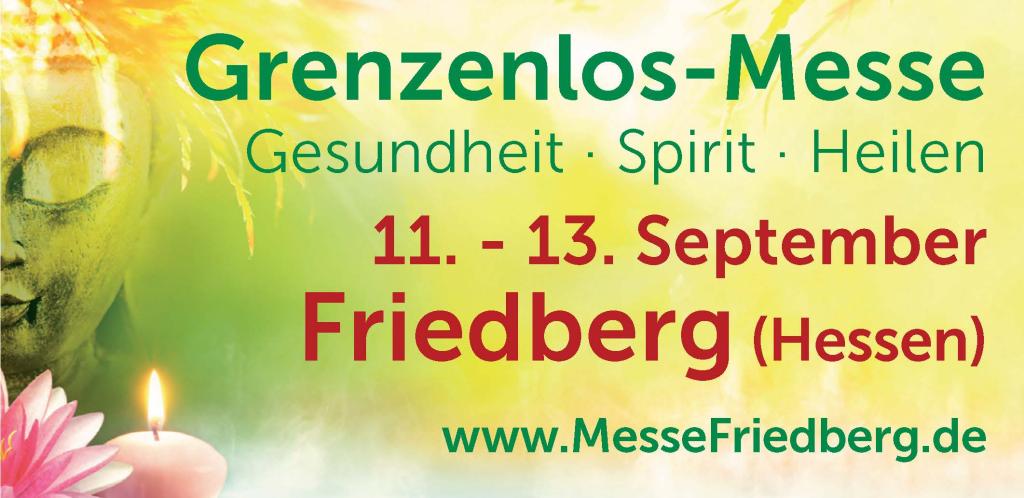 Grenzenlos-Messe "Gesundheit - Spirit - Heilen" 2026 in Friedberg (Hessen)
