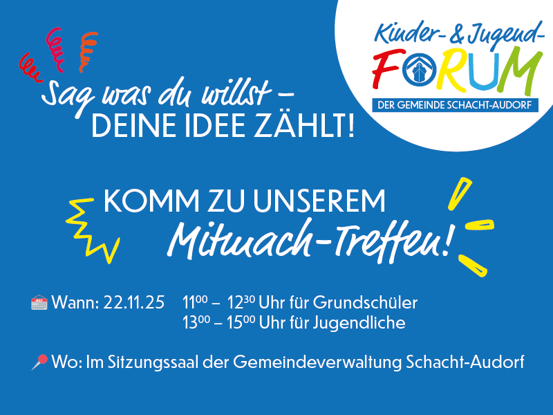 Workshop Kinder- & Jugendforum SAD