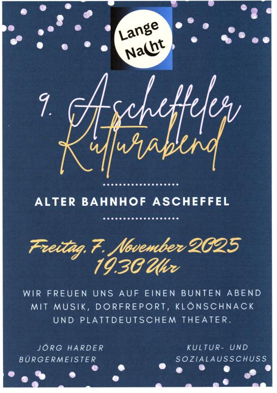 Ascheffeler Kulturabend