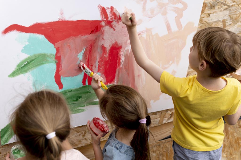 Kreativer Malspaß für Kinder im KulturFleck