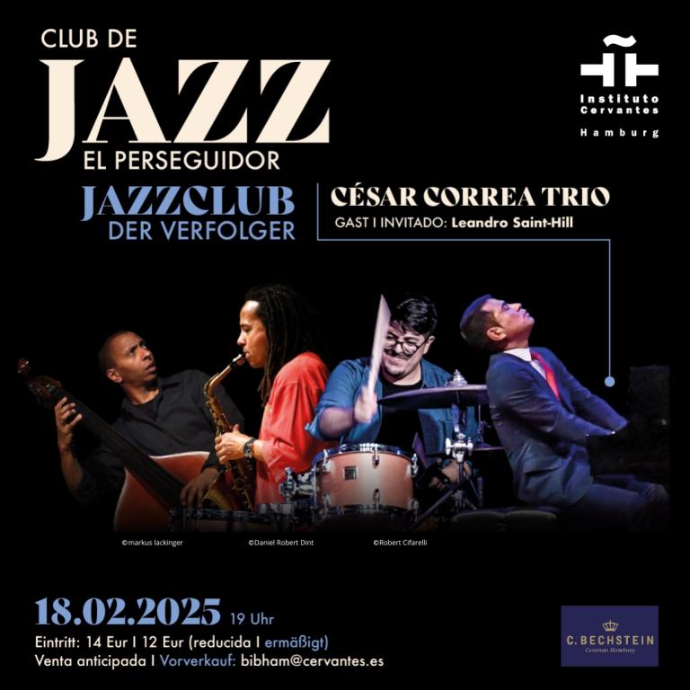 Latinjazz Konzert: César Corea Trío