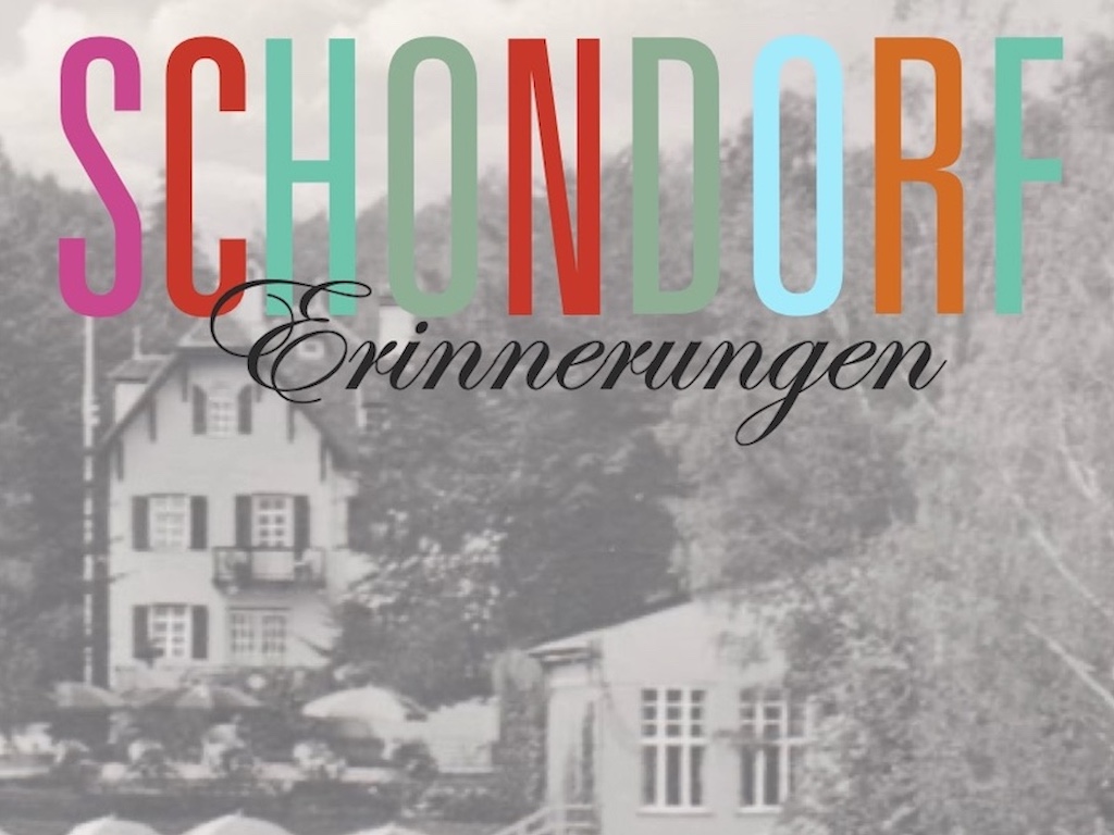 Umschlag des Büchleins "Schondorf Erinnerungen"
