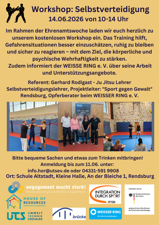Workshop "Selbstverteidigung"